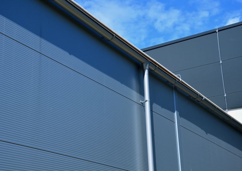 Gutter Installation on a Commercial Building